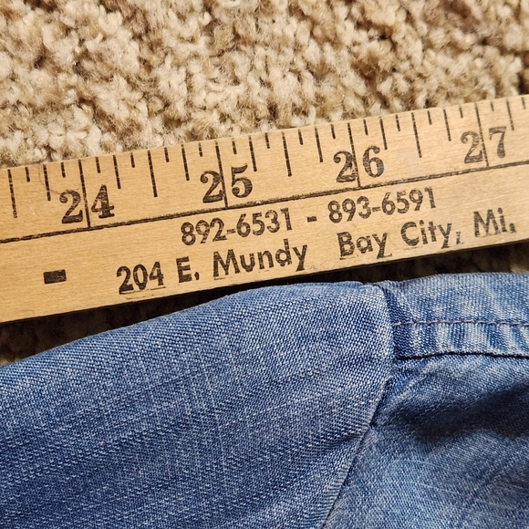 Cloth and Stone Etta tunic Size L Color Blue - Picture 11 of 14